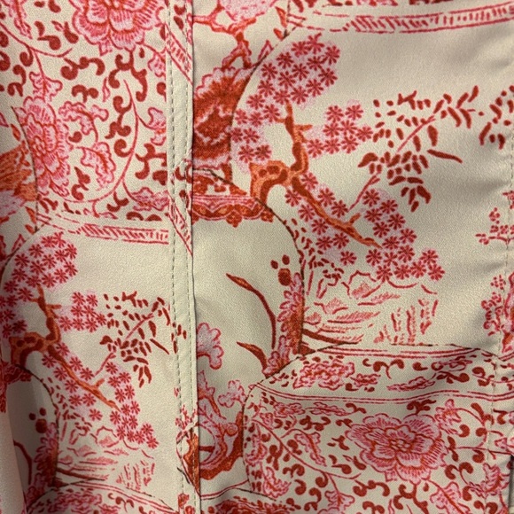 Pinch Pink and Red Patterned Dress - Picture 3 of 3